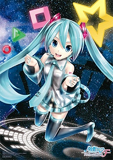 画像ギャラリー No.001のサムネイル画像 / 非売品のオリジナルタペストリーは誰の手に。「初音ミク -Project DIVA- F」の発売記念抽選会が3月7日に東京/大阪で開催