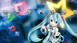 画像ギャラリー No.002のサムネイル画像 / 「初音ミク -Project DIVA- F」のカスタムテーマとアバターアイコンが配信に