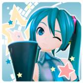 画像ギャラリー No.004のサムネイル画像 / 「初音ミク -Project DIVA- F」のカスタムテーマとアバターアイコンが配信に