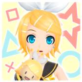 画像ギャラリー No.005のサムネイル画像 / 「初音ミク -Project DIVA- F」のカスタムテーマとアバターアイコンが配信に