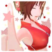 画像ギャラリー No.008のサムネイル画像 / 「初音ミク -Project DIVA- F」のカスタムテーマとアバターアイコンが配信に