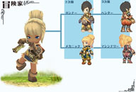 画像ギャラリー No.013のサムネイル画像 / 「ダンジョンヒーロー」，ゲーム内に登場する職業「剣士」「冒険家」「学者」のプレイムービーが公開に