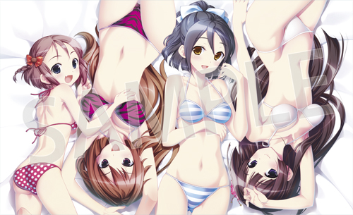 画像ギャラリー No.001のサムネイル画像 / 「ラブ☆トレ〜Sweet〜」プロモーションムービーと,限定版ならびに初回受注生産分の特典が公開。Sweetのヒロイン全員が水着姿に
