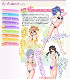 画像ギャラリー No.007のサムネイル画像 / ふむふむ,これはトレーニングが捗りそうだ。「ラブ☆トレ 〜Bitter〜」に登場するヒロイン達の“水着姿”が公開。キャラクターソングの試聴版も