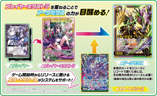 画像ギャラリー No.004のサムネイル画像 / 「Z/X -Zillions of enemy X-」ブースターパック 渾沌竜姫編 勇気<クライシスアーク>が2022年4月21日に発売へ