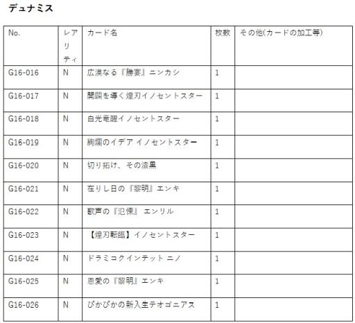画像ギャラリー No.009のサムネイル画像 / 「Z/X -Zillions of enemy X-」のカードガチャにキャラクター“ニノ”にフィーチャーしたデッキ登場