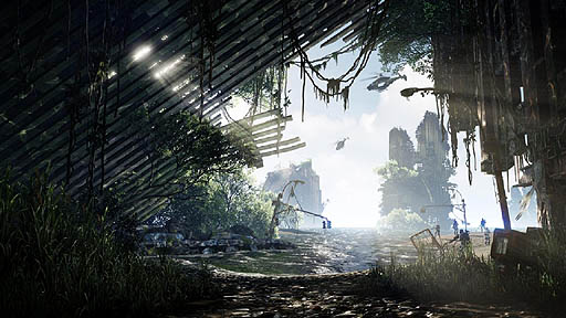 画像ギャラリー No.002のサムネイル画像 / 「Crysis 3」のコンシューマ機版では，DirectX 11と同等のグラフィックス表現をエミュレートする新技術を開発中