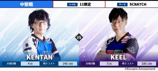 画像ギャラリー No.006のサムネイル画像 / BEMANI PRO LEAGUE 2021，セカンドステージ第3試合と第4試合の対戦カードが発表