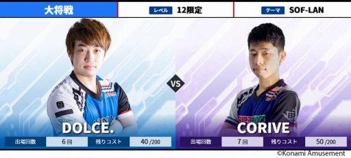 画像ギャラリー No.007のサムネイル画像 / BEMANI PRO LEAGUE 2021，セカンドステージ第3試合と第4試合の対戦カードが発表