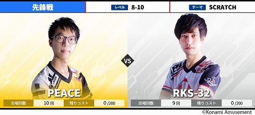 画像ギャラリー No.004のサムネイル画像 / BEMANI PRO LEAGUE 2021 セカンドステージ13,14,15試合の対戦カードが公開。1位予想キャンペーンも開催