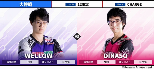 画像ギャラリー No.008のサムネイル画像 / BEMANI PRO LEAGUE 2021 セカンドステージ13,14,15試合の対戦カードが公開。1位予想キャンペーンも開催
