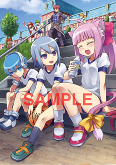 画像ギャラリー No.005のサムネイル画像 / 「新・剣と魔法と学園モノ。 刻の学園」店舗別予約特典用となる描き下ろしイラストの完成版を一挙公開