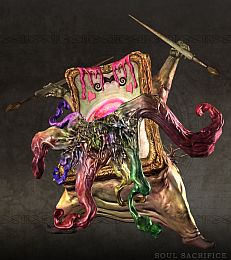 画像ギャラリー No.002のサムネイル画像 / 「SOUL SACRIFICE（ソウル・サクリファイス）」，無料DLC第6弾が6月20日配信に。新たな魔物「インキュバス」「レプラコーン」が登場