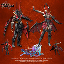 画像ギャラリー No.001のサムネイル画像 / 「SOUL SACRIFICE」のDLC「滅竜士の法衣」の無料配信が本日開始に。「ラグナロク オデッセイ エース」とのコラボコスチュームだ