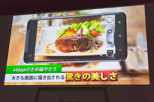画像ギャラリー No.018のサムネイル画像 / HTC，12月上旬発売予定となる「HTC J butterfly」のプレスイベントを開催。使いやすさを追求したハイエンド端末