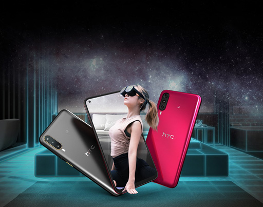 画像ギャラリー No.006のサムネイル画像 / HTC,Snapdragon 695搭載の新型スマートフォン「Desire 22 pro」を国内発売。VR HMD「VIVE Flow」とのセットモデルも用意