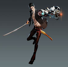 画像ギャラリー No.054のサムネイル画像 / 「KILLER IS DEAD」，モンドが繰り出す処刑術「カタナ＝アーツ」や，美女を口説き落とす「ジゴロミッション」の詳細が明らかに