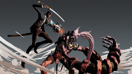 画像ギャラリー No.055のサムネイル画像 / 「KILLER IS DEAD」，モンドが繰り出す処刑術「カタナ＝アーツ」や，美女を口説き落とす「ジゴロミッション」の詳細が明らかに
