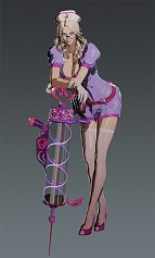 画像ギャラリー No.018のサムネイル画像 / 「KILLER IS DEAD」のイメージガールに，ジェシカ・ニグリさん＆水谷望愛さん＆渚さんが就任。発売前の同作で遊んだ感想や，KIDに待ち受ける未来について聞いた