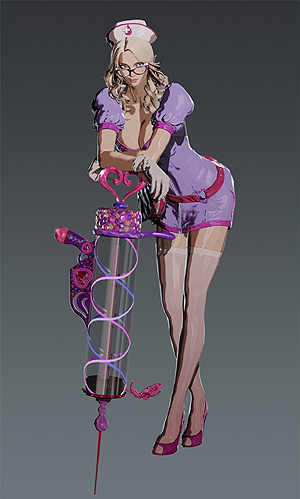 画像ギャラリー No.007のサムネイル画像 / 「KILLER IS DEAD」最新情報。第4のモンドガール「ベティ」は初回特典で入手可能に。「KID PV ＃2」には安田善巳氏/須田剛一氏がゲストとして登場