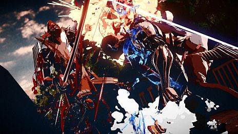 画像ギャラリー No.054のサムネイル画像 / 「KILLER IS DEAD」，モンドの強化に不可欠な処刑アクション「ファイナルジャッジメント」が明らかに。京都でヤクザと戦うエピソード「闇に消えた虎」も公開