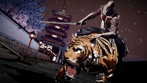 画像ギャラリー No.059のサムネイル画像 / 「KILLER IS DEAD」,モンドの強化に不可欠な処刑アクション「ファイナルジャッジメント」が明らかに。京都でヤクザと戦うエピソード「闇に消えた虎」も公開