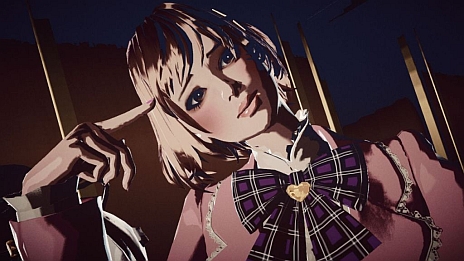 画像ギャラリー No.012のサムネイル画像 / 美人吸血鬼とのジゴロミッション。「KILLER IS DEAD」,プレミアムDLC「美女と夜獣とランジェリー」に収録される「血を奪った男」の詳細が明らかに