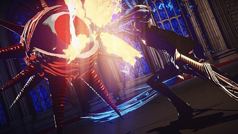 画像ギャラリー No.018のサムネイル画像 / 美人吸血鬼とのジゴロミッション。「KILLER IS DEAD」,プレミアムDLC「美女と夜獣とランジェリー」に収録される「血を奪った男」の詳細が明らかに