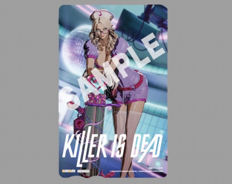 画像ギャラリー No.002のサムネイル画像 / 「KILLER IS DEAD」の店舗特典情報が公開。PC用壁紙や図書カードに，モンドガールやイメージガールの姿をあしらった仕様