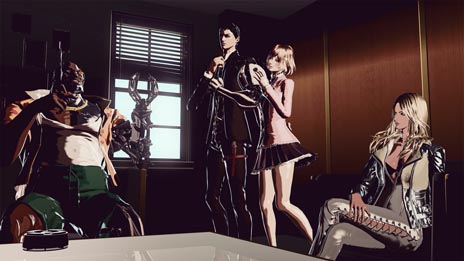 画像ギャラリー No.003のサムネイル画像 / 「KILLER IS DEAD」,モンドが繰り出す必殺技「アドレナリンバースト」や,暴走特急列車と対決するエピソード「憧れを運ぶ男」の内容を紹介