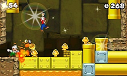 画像ギャラリー No.003のサムネイル画像 / ［E3 2012］「Nintendo 3DS Software Showcase」で公開された最新ムービーを紹介。「New スーパーマリオブラザーズ 2」は8月19日に北米で発売