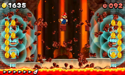 画像ギャラリー No.016のサムネイル画像 / 3DS「New スーパーマリオブラザーズ 2」,追加パック第3弾「きろくにチャレンジ! Cパック」「きけんなあしばをつきすすめ! パック」を本日配信