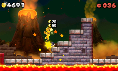 画像ギャラリー No.025のサムネイル画像 / 3DS「New スーパーマリオブラザーズ 2」,追加パック第3弾「きろくにチャレンジ! Cパック」「きけんなあしばをつきすすめ! パック」を本日配信