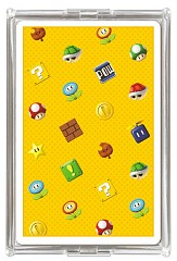 画像ギャラリー No.003のサムネイル画像 / 「スーパーマリオ」のゲーム画面がトランプの絵柄に。新デザインの「マリオトランプ」を7月に発売