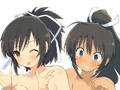 「閃乱カグラ Burst -紅蓮の少女達-」，店舗別予約特典に描かれるイラストが公開。テレビアニメの公式サイトもオープン