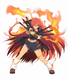 画像ギャラリー No.006のサムネイル画像 / 命懸けで獲りにいきます。爆乳ハイパーバトル「閃乱カグラ Burst -紅蓮の少女達-」が本日発売，特製壁紙の配信や購入者対象のキャンペーンがスタート