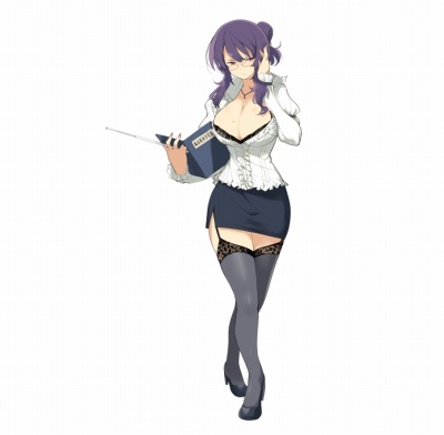 画像ギャラリー No.001のサムネイル画像 / 「閃乱カグラ Burst -紅蓮の少女達-」鈴音先生の声優とサンプルボイスが公開