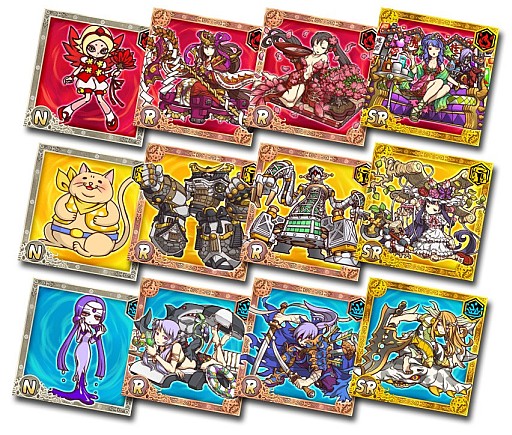 画像ギャラリー No.001のサムネイル画像 / 地域密着型カードRPG「対決！モンスター列島」，GREEで配信開始