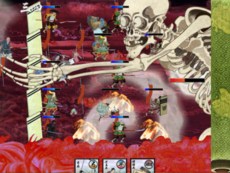 画像ギャラリー No.006のサムネイル画像 / セガ，TCG要素を加えたタワーディフェンスゲーム「百鬼大戦絵巻」の配信を開始。「怒髪天」が本作のために書き下ろしたテーマソングがBGMに