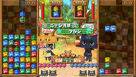画像ギャラリー No.032のサムネイル画像 / 「アイルーでパズルー」，発売日までの連載企画「パズルーの短期集中講座」の第1回を公開。アイルー達の必殺技を収録したムービーも