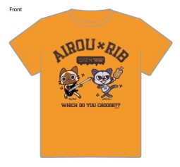画像ギャラリー No.001のサムネイル画像 / アイルーとロックバンド「MAN WITH A MISSION」のSpear RibさんとのコラボTシャツが10月下旬に発売