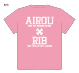 画像ギャラリー No.004のサムネイル画像 / アイルーとロックバンド「MAN WITH A MISSION」のSpear RibさんとのコラボTシャツが10月下旬に発売