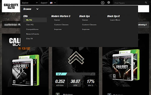 画像ギャラリー No.002のサムネイル画像 / Activision,「Call of Duty: Black Ops 2」では同作の「Call of Duty: Elite」サービスが無料で使用可能になると発表