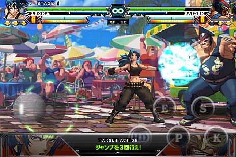 画像ギャラリー No.003のサムネイル画像 / iOS向け対戦格闘ゲーム「THE KING OF FIGHTERS-i 2012」が全世界で配信開始。龍虎，サイコソルジャー，キム，怒チームの12名が新たに参戦