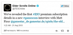 画像ギャラリー No.002のサムネイル画像 / ［gamescom］「The Elder Scrolls Online」は月額料金制を導入へ。Zenimax Online Mediaが発表
