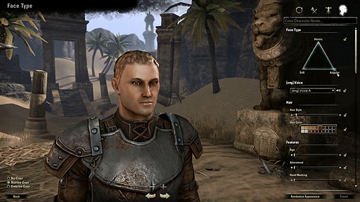 画像ギャラリー No.006のサムネイル画像 / 「The Elder Scrolls Online」のキャラクタークリエイション部分を解説するトレイラーが公開