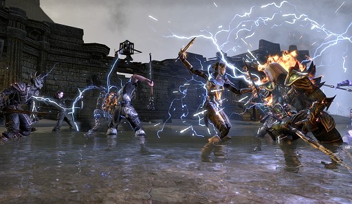 画像ギャラリー No.007のサムネイル画像 / スケール感が半端ではない「The Elder Scrolls Online」のPvPコンテンツ「Alliance War(同盟戦争)」。攻城兵器の弾が飛び交う戦場からプレイレポートをお届け