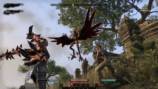 画像ギャラリー No.030のサムネイル画像 / 「The Elder Scrolls Online」βテストレポート。プレイの進み具合で変わるコンテンツの魅力