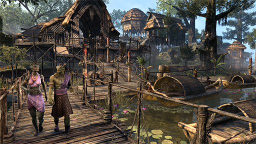 画像ギャラリー No.002のサムネイル画像 / ［E3 2018］Elder Scrolls Onlineの新DLC「Wolfhunter」と「Murkmire」が2018年にリリース