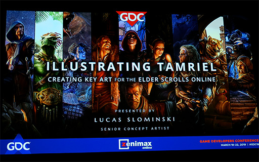 画像ギャラリー No.002のサムネイル画像 / ［GDC 2019］「The Elder Scrolls Online」におけるキーアート制作講座：ゲームの魅力を伝える「キーアート」には何が必要か？